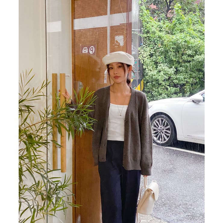 ピンタックワイドカラースラックス | by muni:r | 詳細画像69 