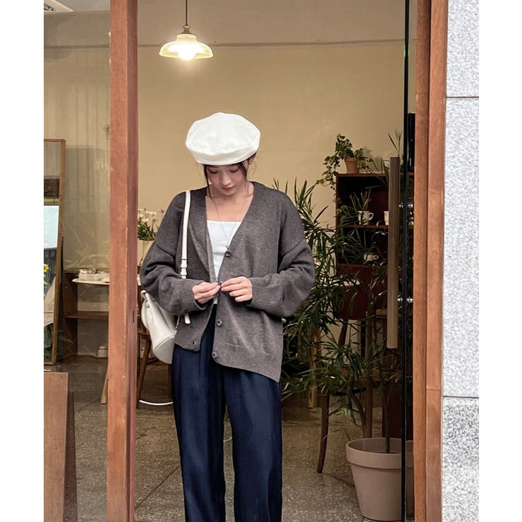 ピンタックワイドカラースラックス | by muni:r | 詳細画像73 