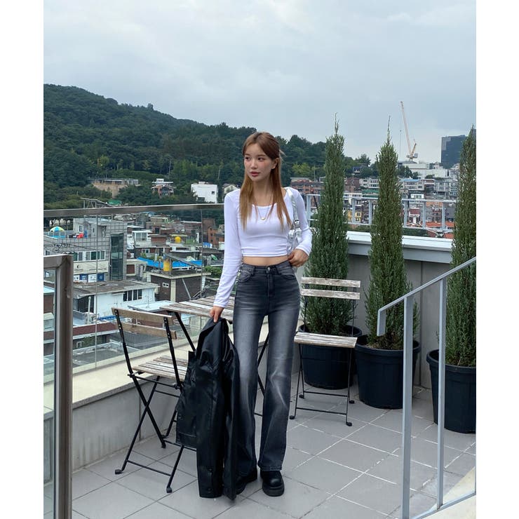 ホルターネッククロップドロングTシャツ | by muni:r | 詳細画像49 