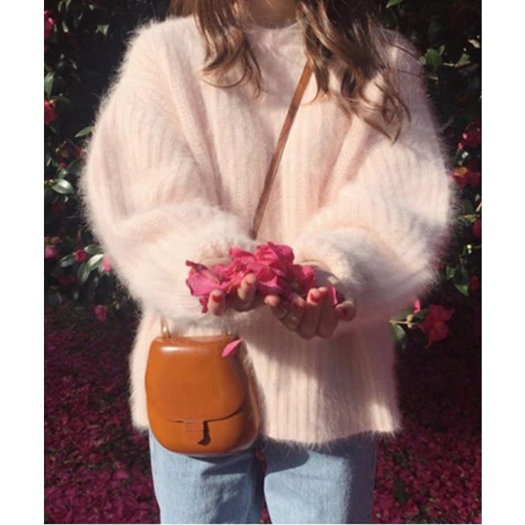 ソフトリブラウンドカラーニット | by muni:r | 詳細画像17 