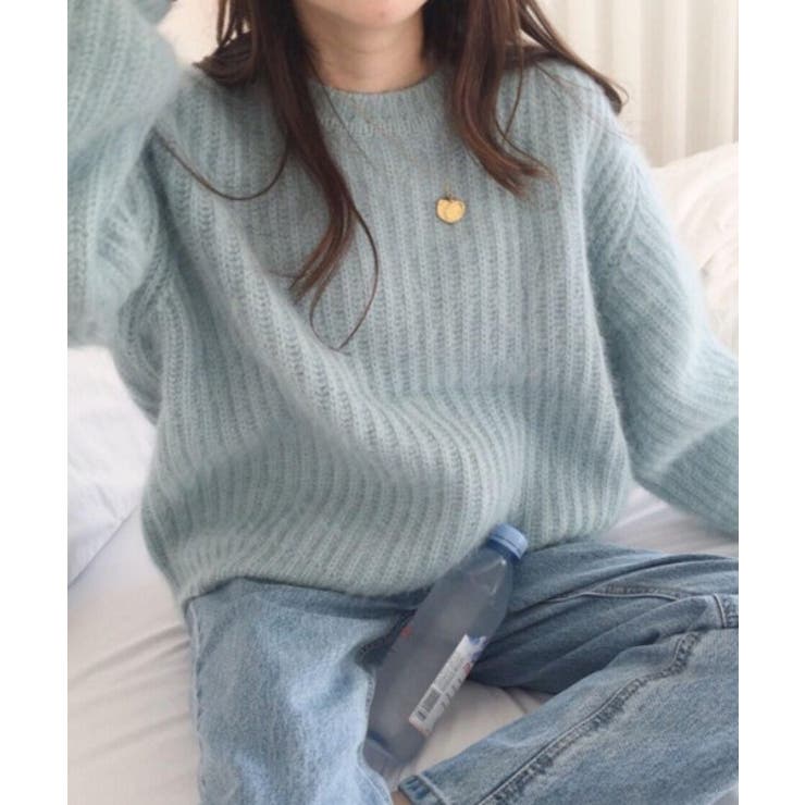 ソフトリブラウンドカラーニット | by muni:r | 詳細画像22 