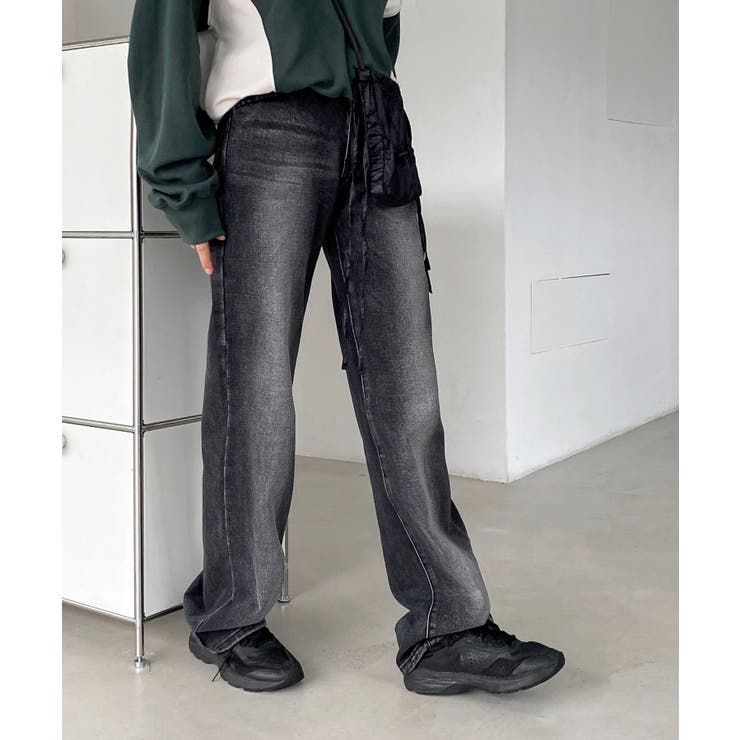 ウォッシュワイドデニムパンツ | by muni:r | 詳細画像12 