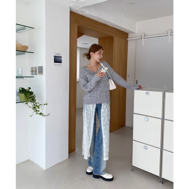 ウォッシュワイドデニムパンツ | by muni:r | 詳細画像26 