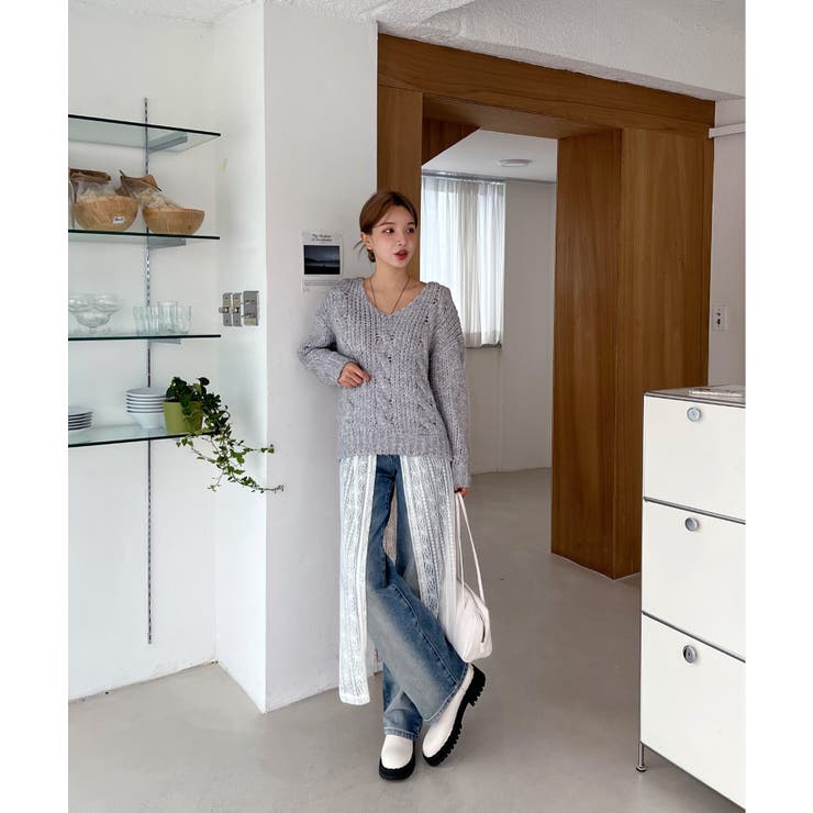 ウォッシュワイドデニムパンツ | by muni:r | 詳細画像29 