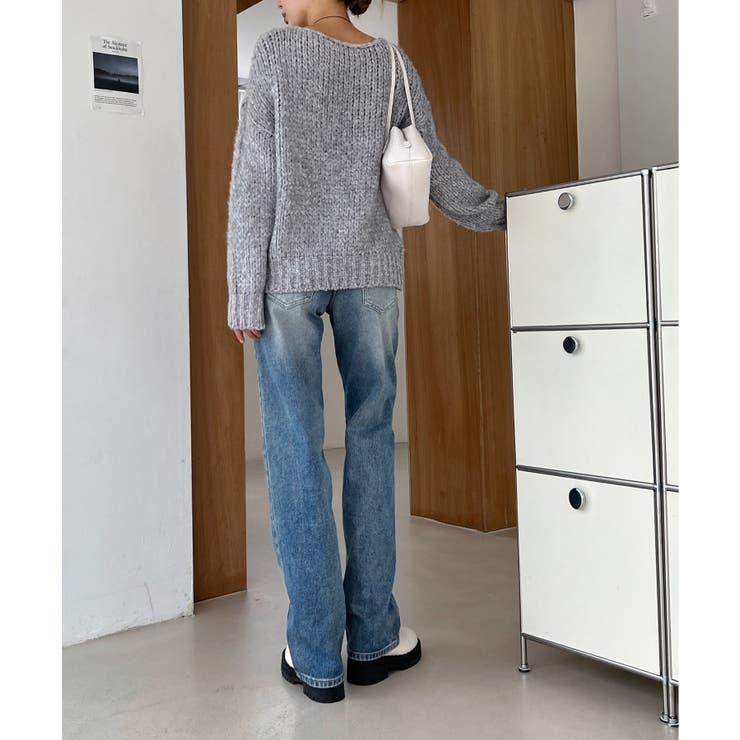 ウォッシュワイドデニムパンツ | by muni:r | 詳細画像35 