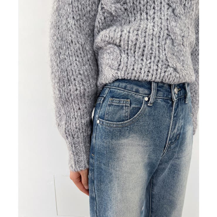 ウォッシュワイドデニムパンツ | by muni:r | 詳細画像37 