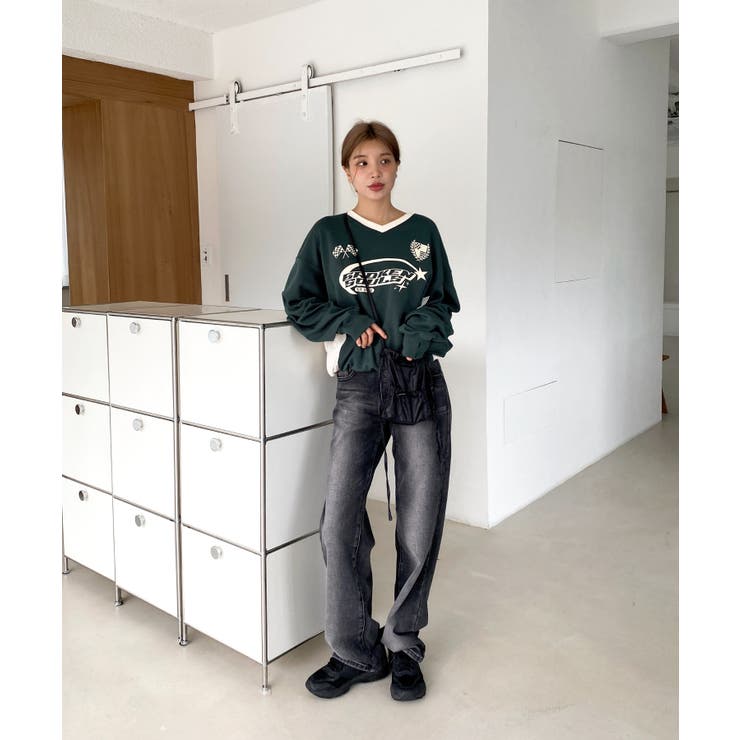 ウォッシュワイドデニムパンツ | by muni:r | 詳細画像9 