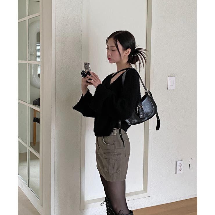 スリットもこもこニット | by muni:r | 詳細画像16 