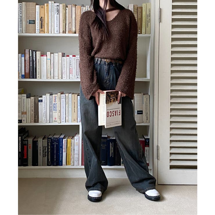 スリットもこもこニット | by muni:r | 詳細画像23 