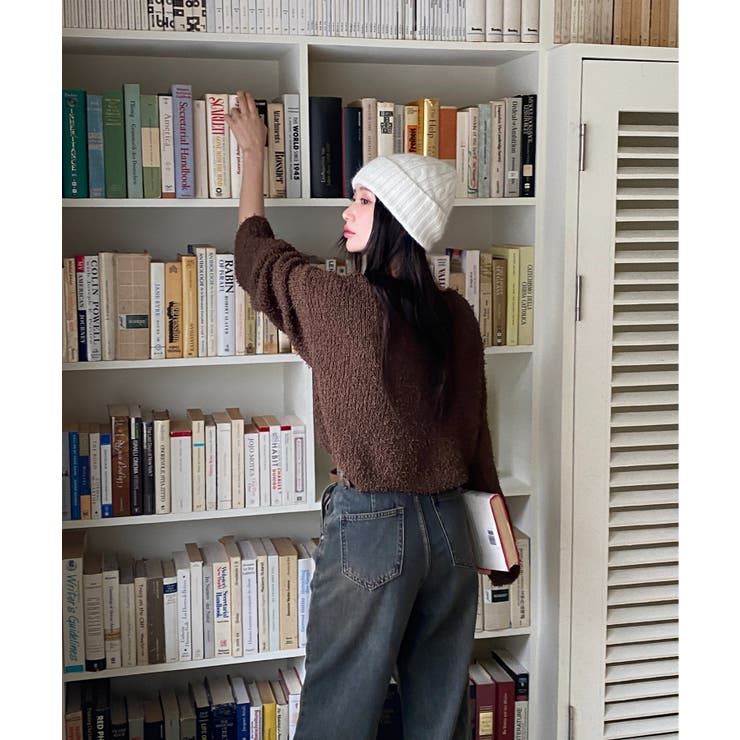 スリットもこもこニット | by muni:r | 詳細画像33 