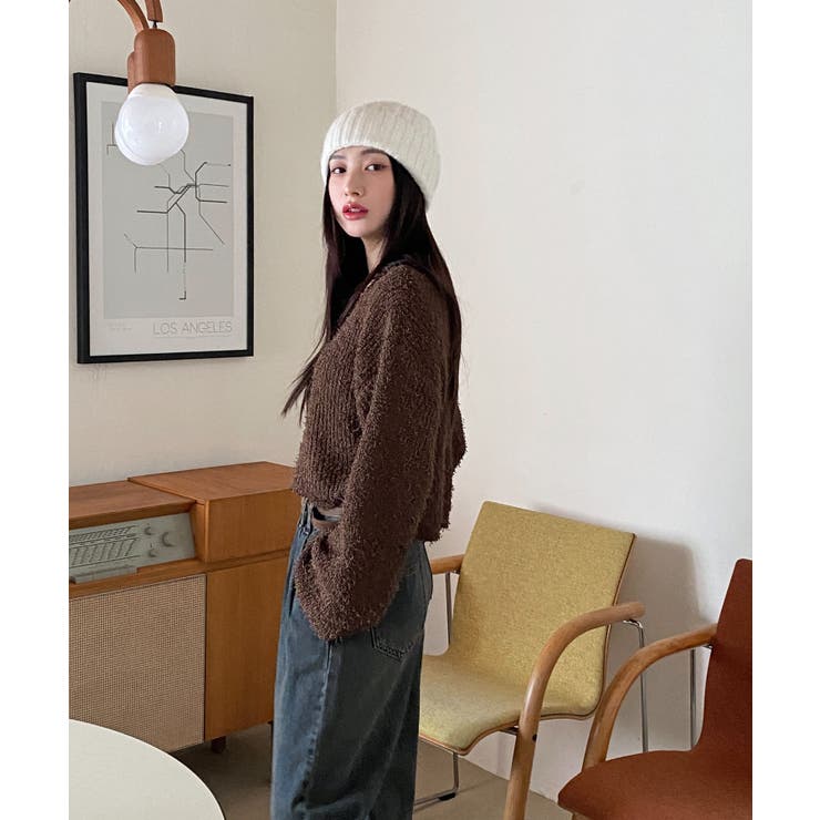 スリットもこもこニット | by muni:r | 詳細画像39 