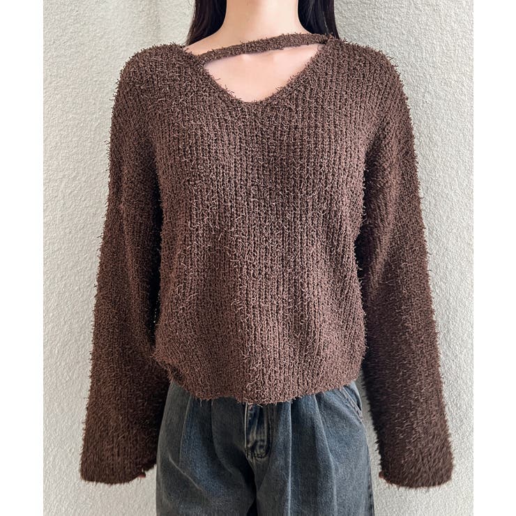 スリットもこもこニット | by muni:r | 詳細画像47 