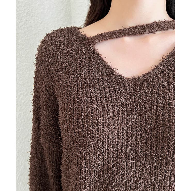 スリットもこもこニット | by muni:r | 詳細画像48 