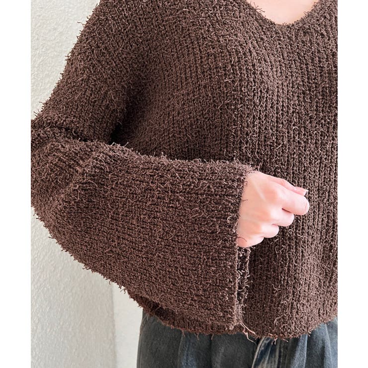 スリットもこもこニット | by muni:r | 詳細画像49 