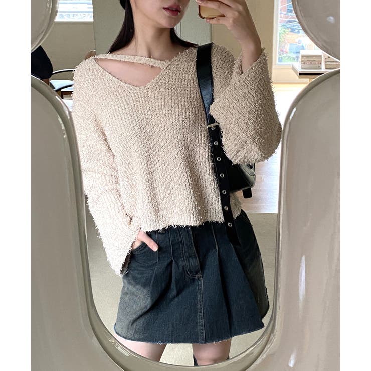 スリットもこもこニット | by muni:r | 詳細画像59 