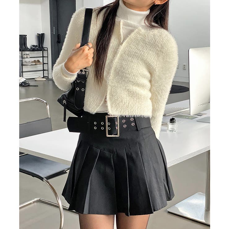 アンゴラ風ジッパーカーディガン | by muni:r | 詳細画像12 