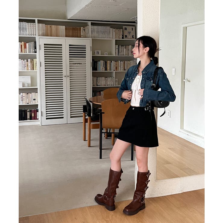 デニムカラーシャツジャケット | by muni:r | 詳細画像11 