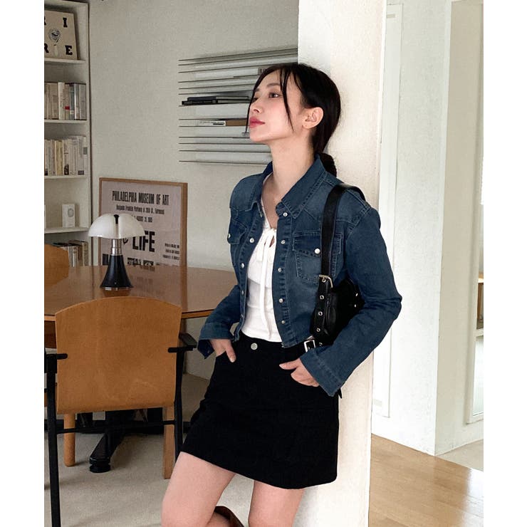 デニムカラーシャツジャケット | by muni:r | 詳細画像12 