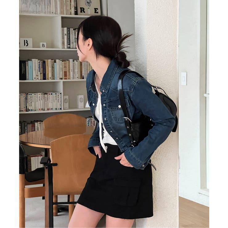 デニムカラーシャツジャケット | by muni:r | 詳細画像17 