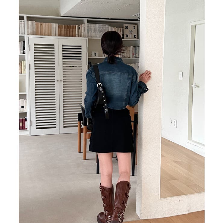 デニムカラーシャツジャケット | by muni:r | 詳細画像18 