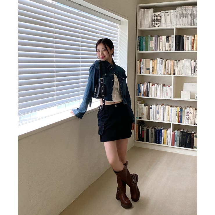 デニムカラーシャツジャケット | by muni:r | 詳細画像20 