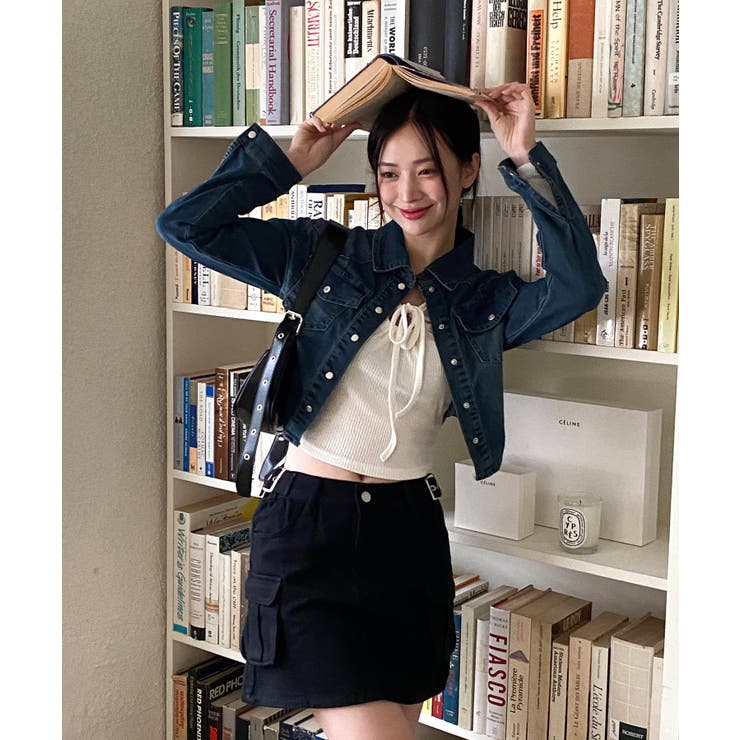 デニムカラーシャツジャケット | by muni:r | 詳細画像23 