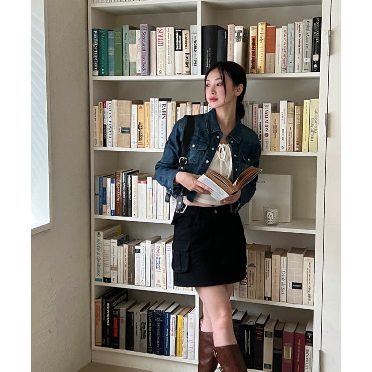 デニムカラーシャツジャケット | by muni:r | 詳細画像24 