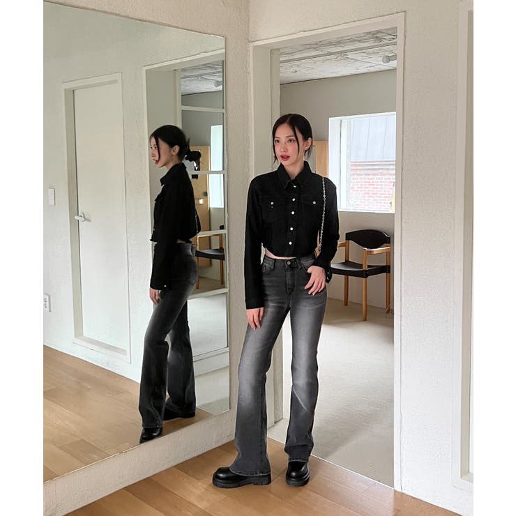 デニムカラーシャツジャケット | by muni:r | 詳細画像34 