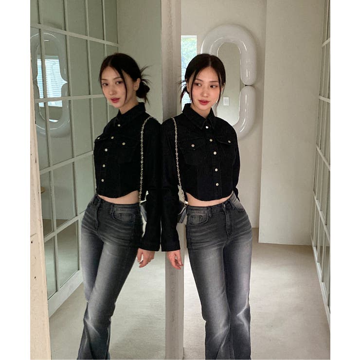 デニムカラーシャツジャケット | by muni:r | 詳細画像36 