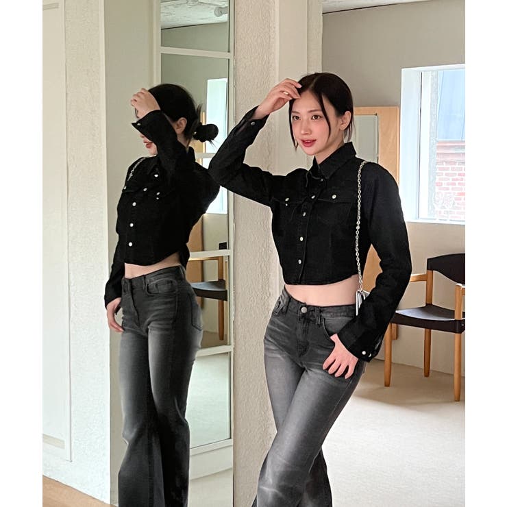 デニムカラーシャツジャケット | by muni:r | 詳細画像37 