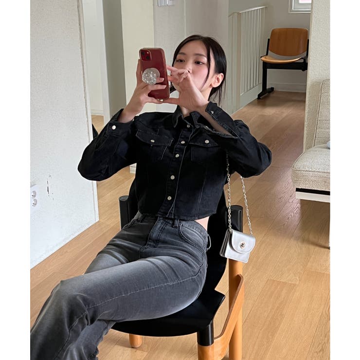 デニムカラーシャツジャケット | by muni:r | 詳細画像39 