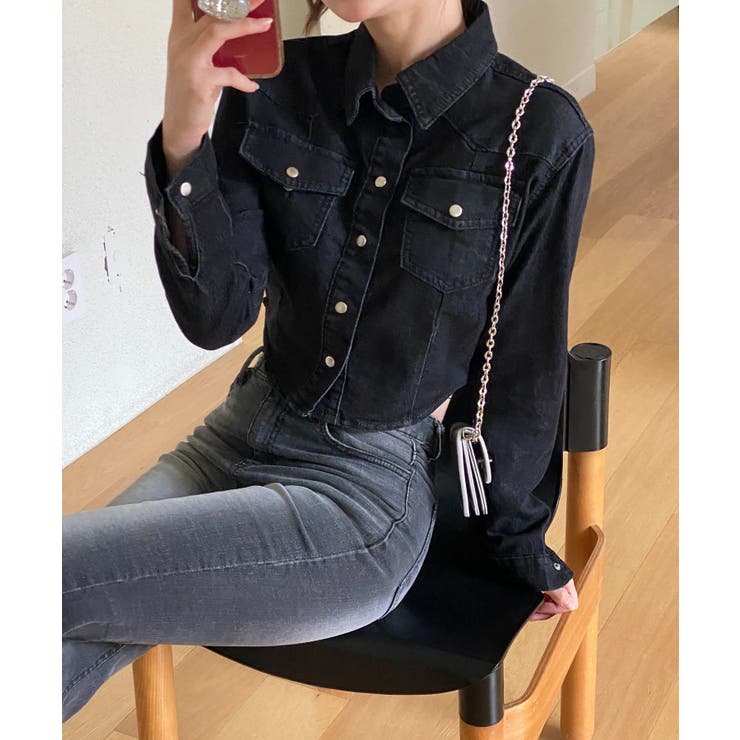 デニムカラーシャツジャケット | by muni:r | 詳細画像40 