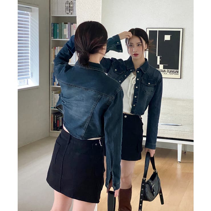 デニムカラーシャツジャケット | by muni:r | 詳細画像5 