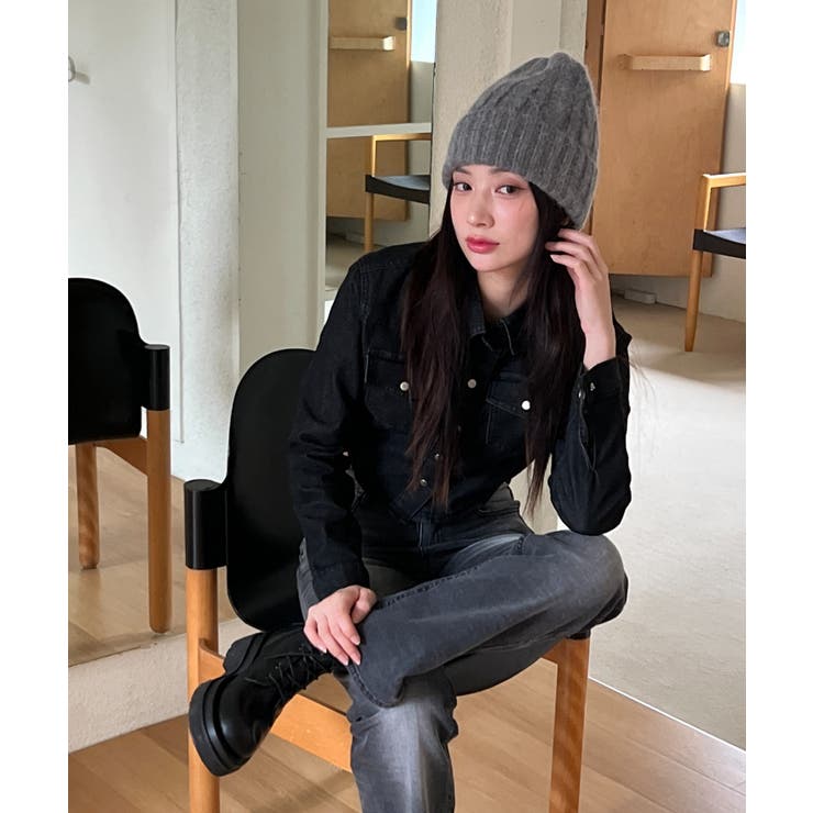 デニムカラーシャツジャケット | by muni:r | 詳細画像53 