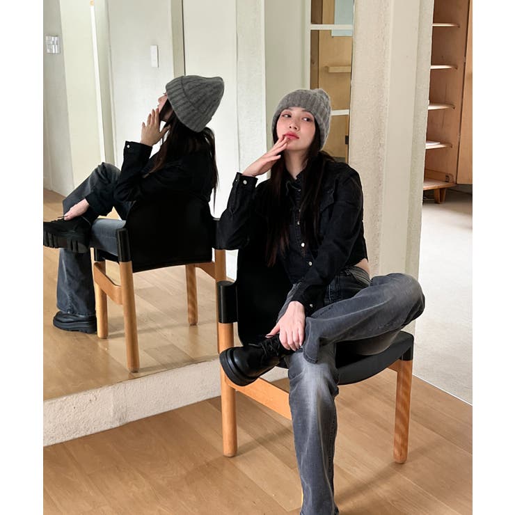 デニムカラーシャツジャケット | by muni:r | 詳細画像55 