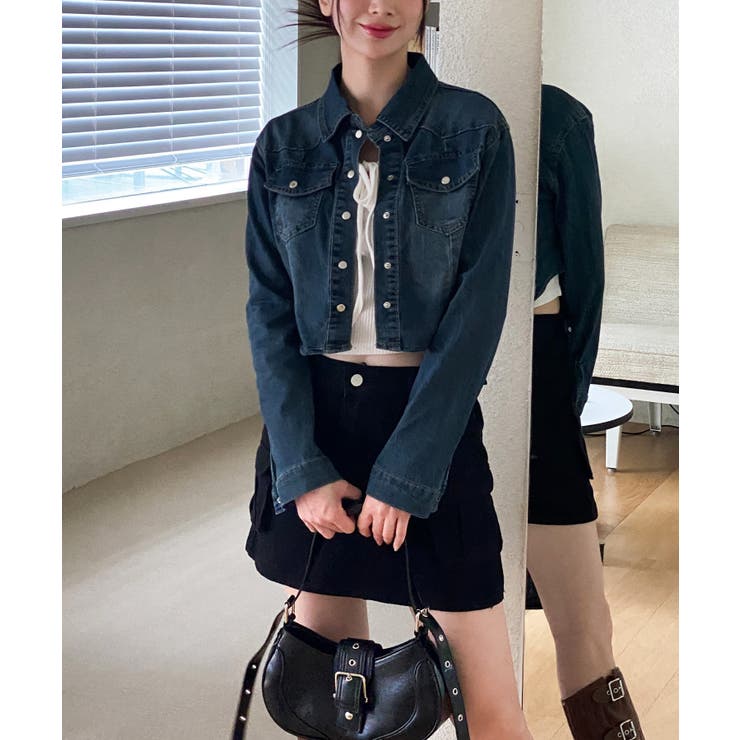 デニムカラーシャツジャケット | by muni:r | 詳細画像9 