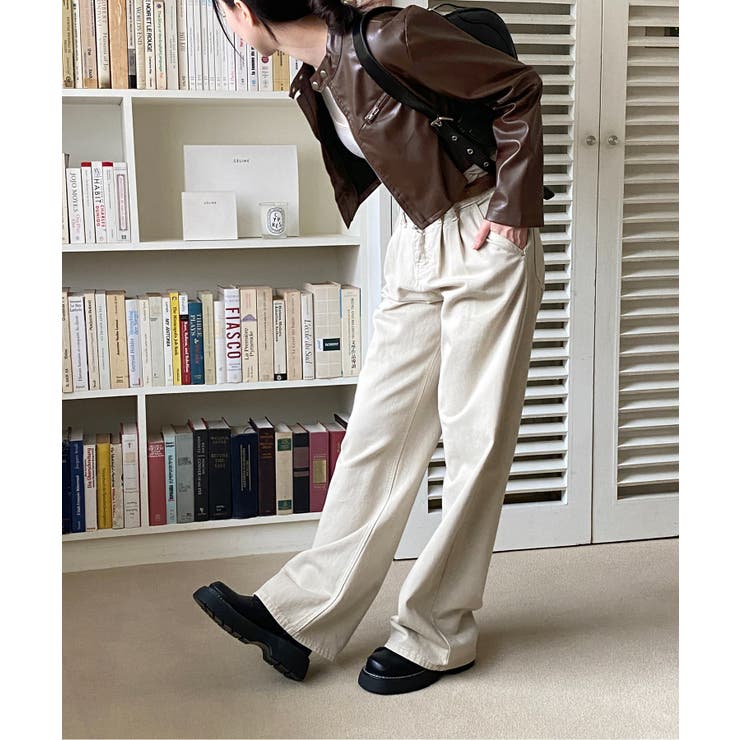 クロップドライダースジャケット | by muni:r | 詳細画像27 