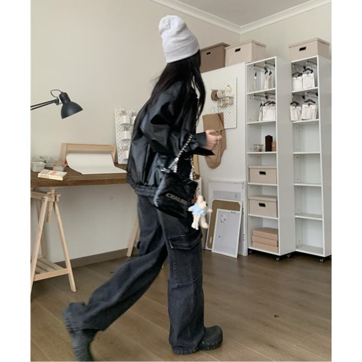 カーゴワイドデニムパンツ | by muni:r | 詳細画像14 