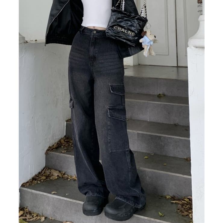 カーゴワイドデニムパンツ | by muni:r | 詳細画像5 