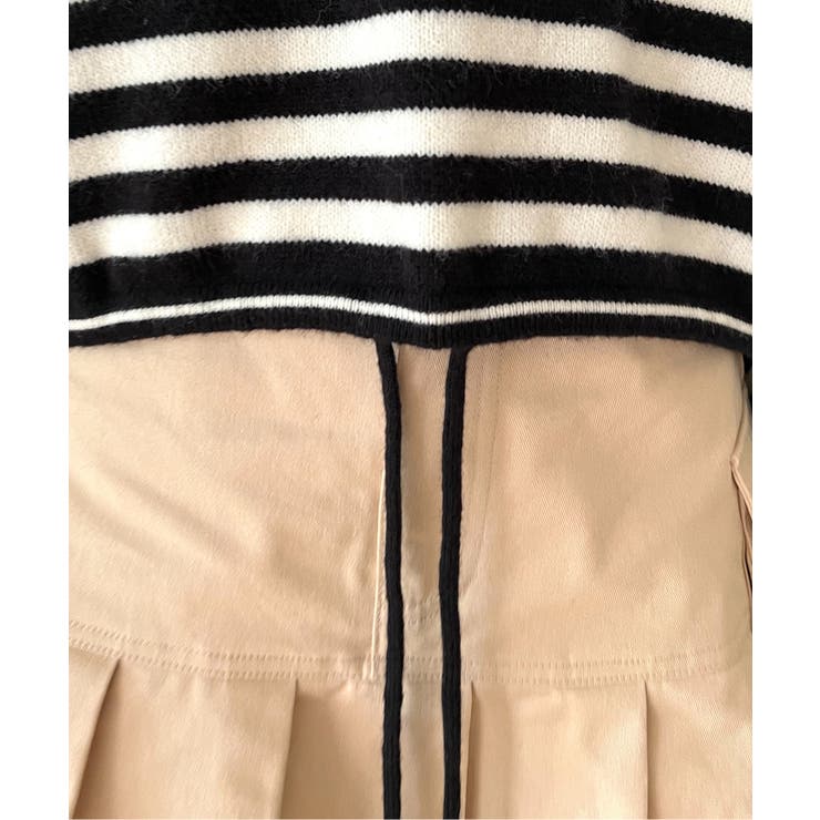 レイヤードホルターネックストリングニット | by muni:r | 詳細画像49 