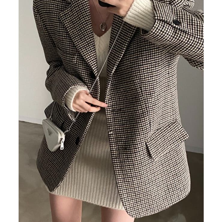 オーバーチェックジャケット | by muni:r | 詳細画像12 