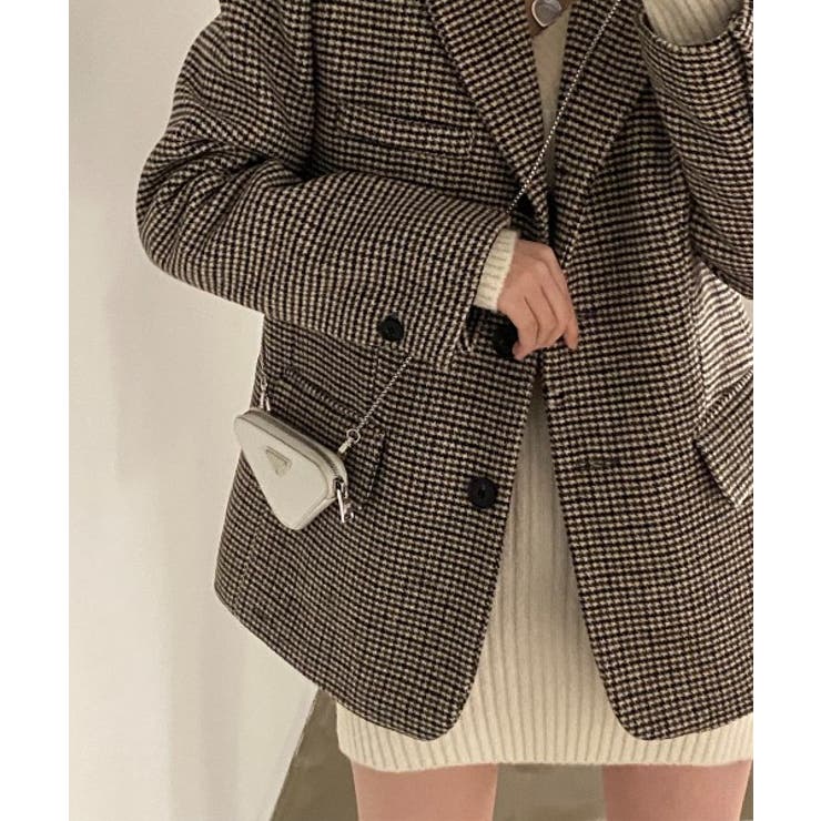 オーバーチェックジャケット | by muni:r | 詳細画像4 