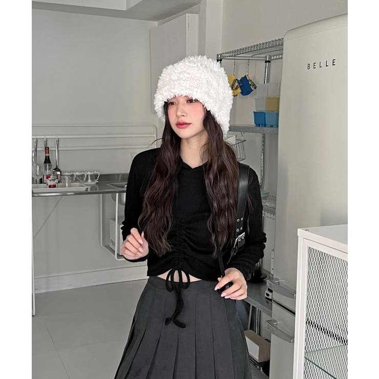 シャーリングフードニット | by muni:r | 詳細画像13 