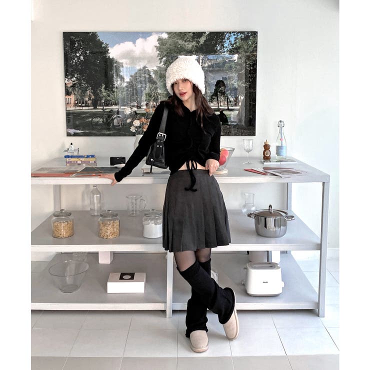 シャーリングフードニット | by muni:r | 詳細画像19 