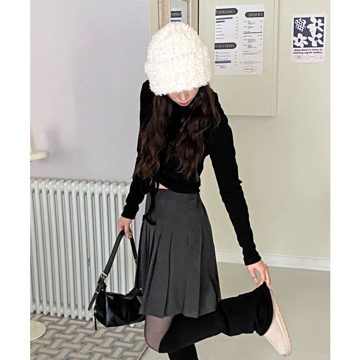 シャーリングフードニット | by muni:r | 詳細画像2 