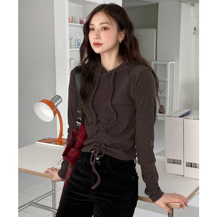 シャーリングフードニット | by muni:r | 詳細画像24 