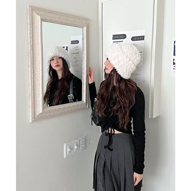 シャーリングフードニット | by muni:r | 詳細画像4 