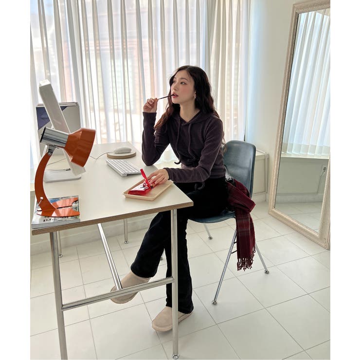 シャーリングフードニット | by muni:r | 詳細画像40 