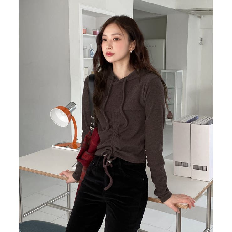 シャーリングフードニット | by muni:r | 詳細画像43 