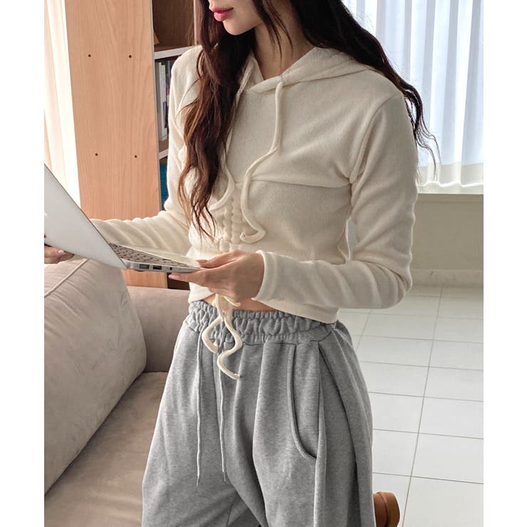 シャーリングフードニット | by muni:r | 詳細画像48 